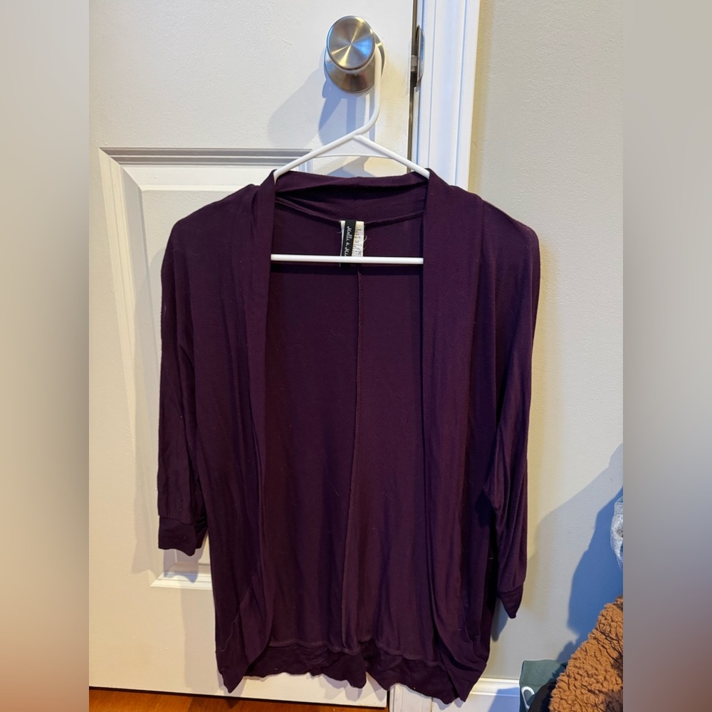 Purple sweater
